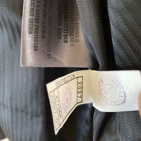 Wilsons Black Leather Jacket with Removable Lining Sz XL - Picture 5 of 16